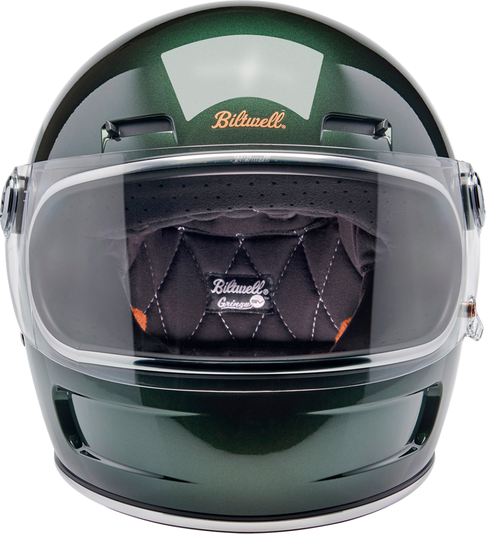 BILTWELL Gringo SV Helmet - Metallic Sierra Green - Medium 1006-324-503