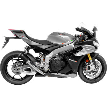 LEOVINCE LV Corsa S Black Edition Slip-On Muffler - Aprilia RSV4 Tuono V4 1811-4841 15401SBU