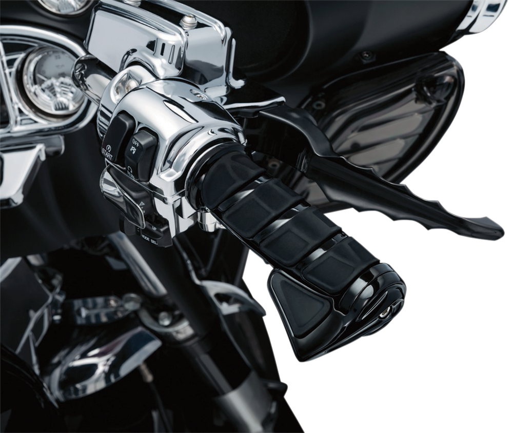 KURYAKYN Grips - Kinetic™ - Gloss Black 6353