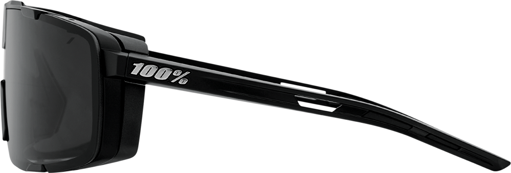 100% Eastcraft Sunglasses - Matte Black - Smoke 61045-102-01