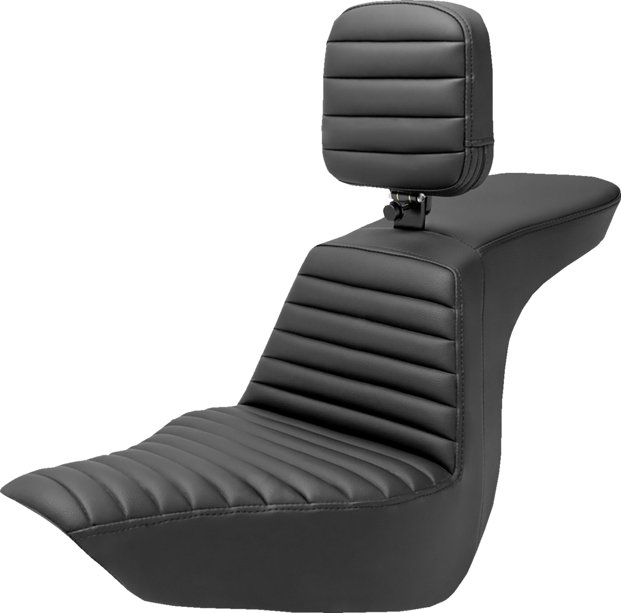 SADDLEMEN Tour Step-Up Seat - Rider Backrest - Tuck-n-Roll - FLSB/FXLR '18-'23 818-29-191BR