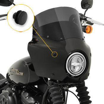 MEMPHIS SHADES Attachment Assemby - Low-Profile - Black MSC1003