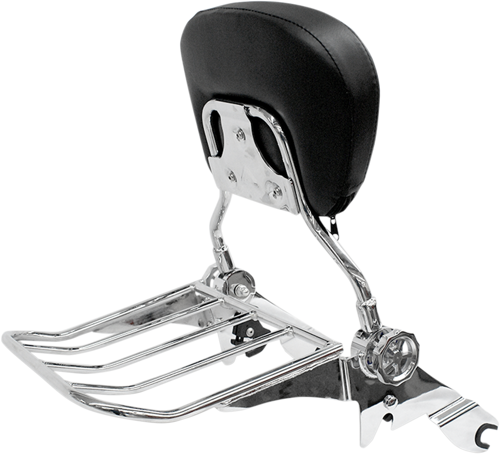 RIVCO PRODUCTS Quick-Detach Backrest - With Rack MV170