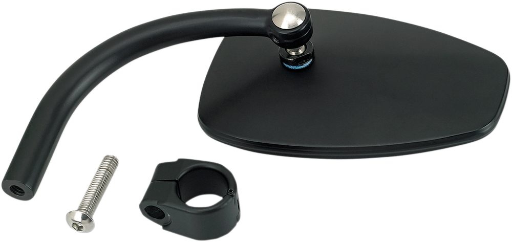 BILTWELL Clamp-On Utility Mirror - Tear Drop - Black 6504-578-131