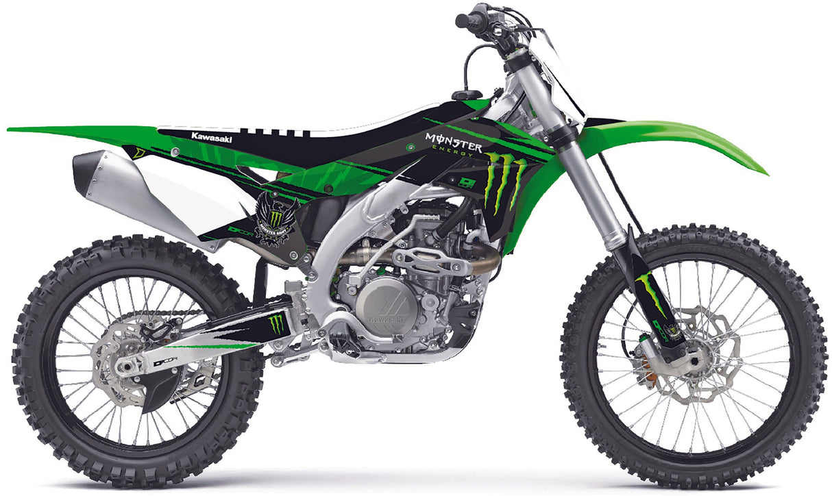 D-COR Monster Energy Kxf 450 '13-15 Complete Graphic Kit 20-20-459