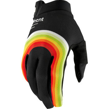100% iTrack Gloves - Rewind Black - Small 10008-00045