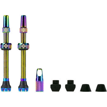 MUC-OFF USA Tubeless Valve Stems - Iridescent 20429
