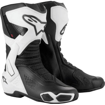 ALPINESTARS SMX-6 V3 Vented Boots - Black/White - US 9.5/EU 44 2223225-21-44