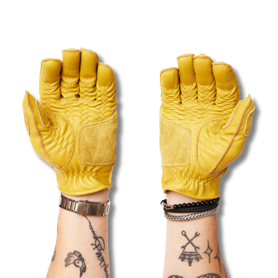IN STOCK IMPERIAL MOTO Scrambler Gloves - YELLOW - XL