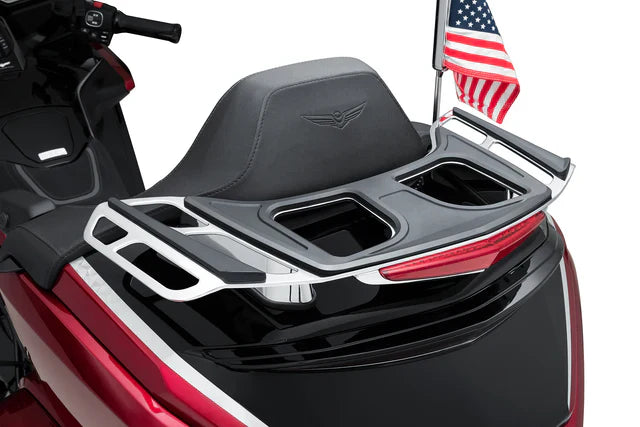 Goldstrike Luggage Rack With Lightstrike For 21-Up Gold Wing Black 28221