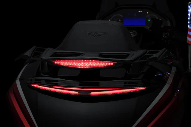 Goldstrike Luggage Rack With Lightstrike For 21-Up Gold Wing Black 28221