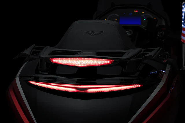 Goldstrike Luggage Rack With Lightstrike For 21-Up Gold Wing Black 28221