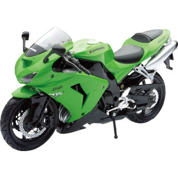New Ray Toys Kawasaki ZX-10R Sport Bike - 1:12 Scale - Green 42443A