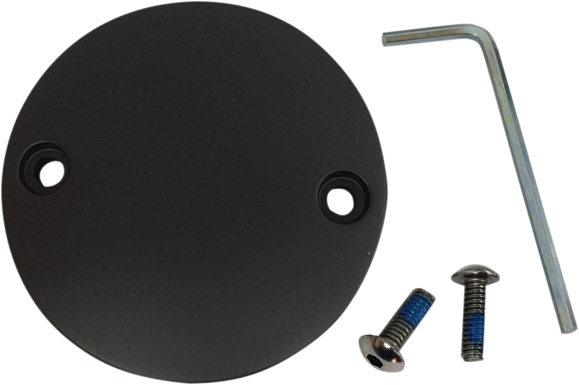 DRAG SPECIALTIES Points Cover - Flat Black 2017-2024 models I30-0223SB