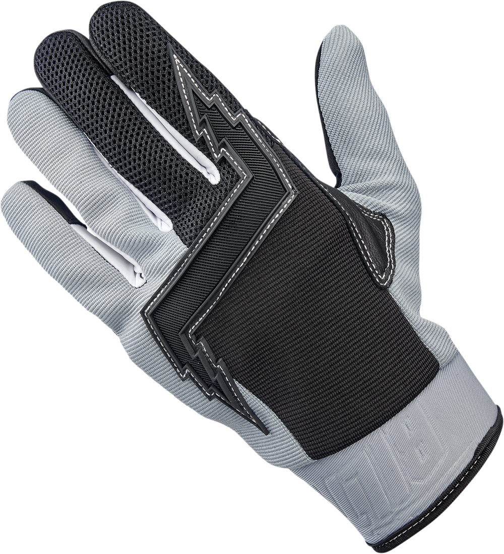 BILTWELL Baja Gloves - Gray - 2XL 1508-1101-306