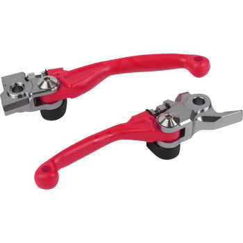 POLISPORT Pivot Unbreakable Lever Set - '04 CR Red 8487200003