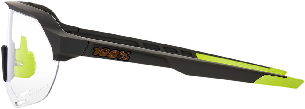 100% S2 Sunglasses - Gray - Photochromic 60006-00009