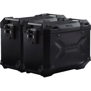 SW-MOTECH TRAX ADV Aluminum Case System - Black - Honda XL750R Transalp '24 KFT.01.070.70100/B