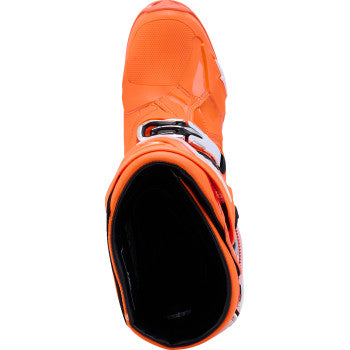 ALPINESTARS Tech 10 Supervented Boots - Fluorescent Orange/Black/White - US 9 / EU 43 2010520-4512-9