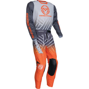 MOOSE RACING Sahara Jersey - Gray/Orange - Medium 29107937