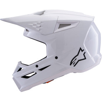 ALPINESTARS SM3 Helmet - Solid - Gloss White - Small 8300326-2180-S