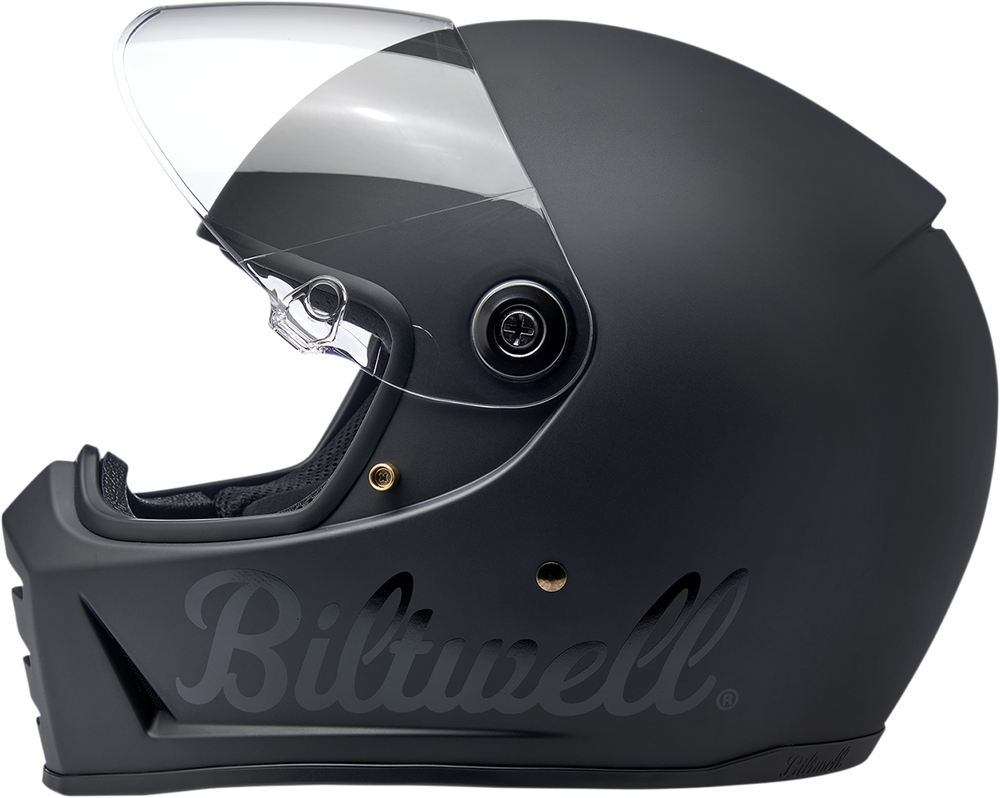 BILTWELL Lane Splitter Helmet - Flat Black Factory - XL 1004-638-105