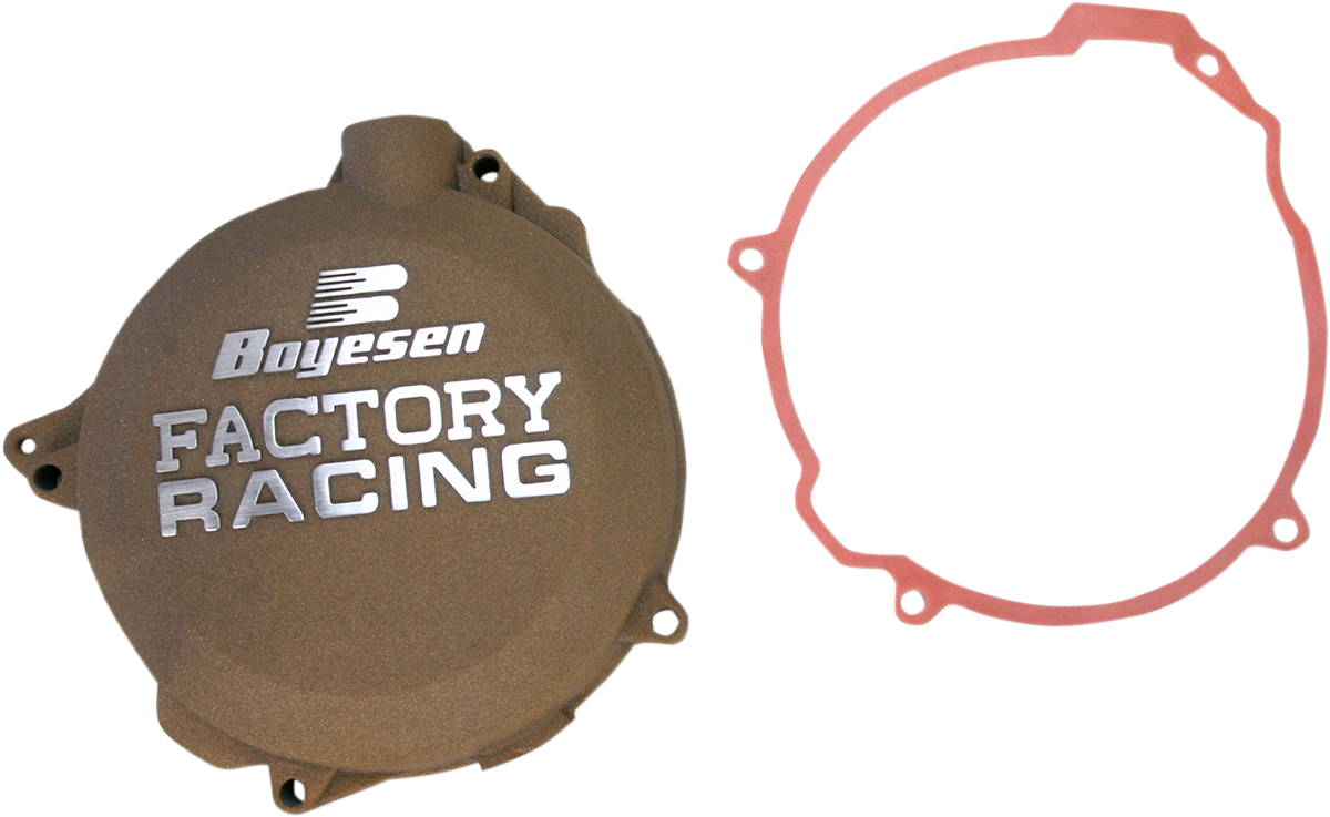 BOYESEN Clutch Cover - Orange - KTM CC-41O