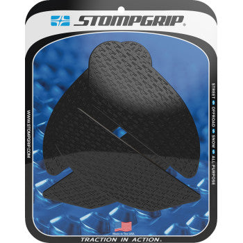 STOMPGRIP Traction Pad Tank Grips - Icon - Black - Ninja H2 SX 55-14-0150B