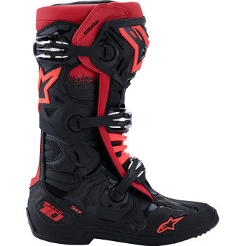 ALPINESTARS Tech 10 Boots - Black/Red - US 14 / EU 49.5 2010020-13-14