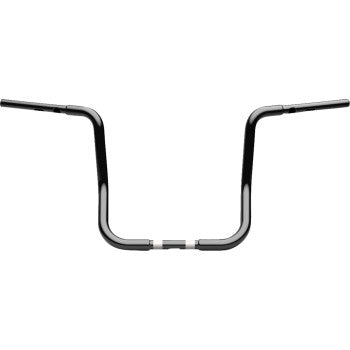 LA CHOPPERS Handlebar - Twin Round - 1-1/4" x 14" - Black Glide 2023-2024 LA-7347-14B