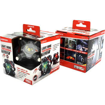 RISK RACING Magnetic Light Mine Professional Flashlight LED - Multi Functional 00107