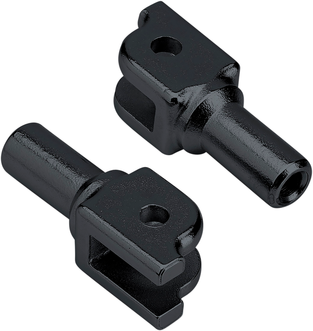 BILTWELL Footpeg Mount - Black - Softail 0107-1640-01