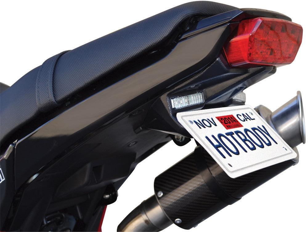 HOTBODIES Plate Bracket Textured Black Hon 41401-1000