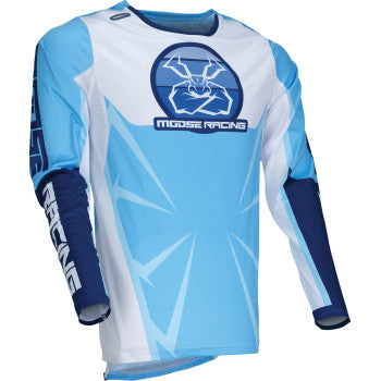 MOOSE RACING Agroid Jersey - Blue/White - XL 2910-8134