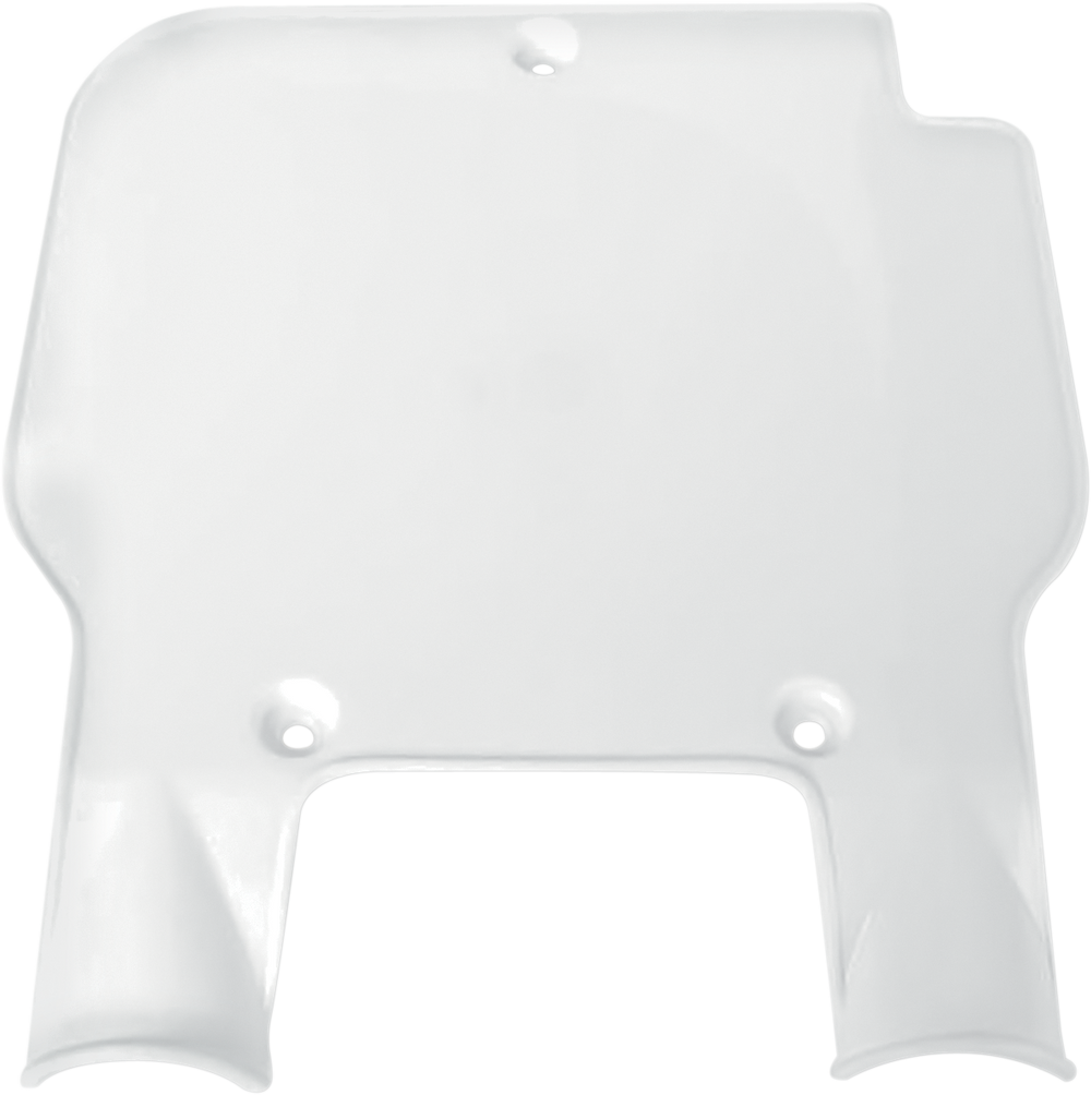 UFO Front Number Plate - White KA02720047