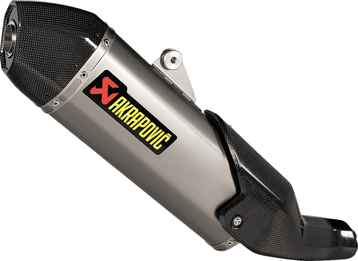 AKRAPOVIC Slip-On Line Muffler - Titanium Ducati DesertX 2022-2024 S-D9SO19-HJAT 1811-4437