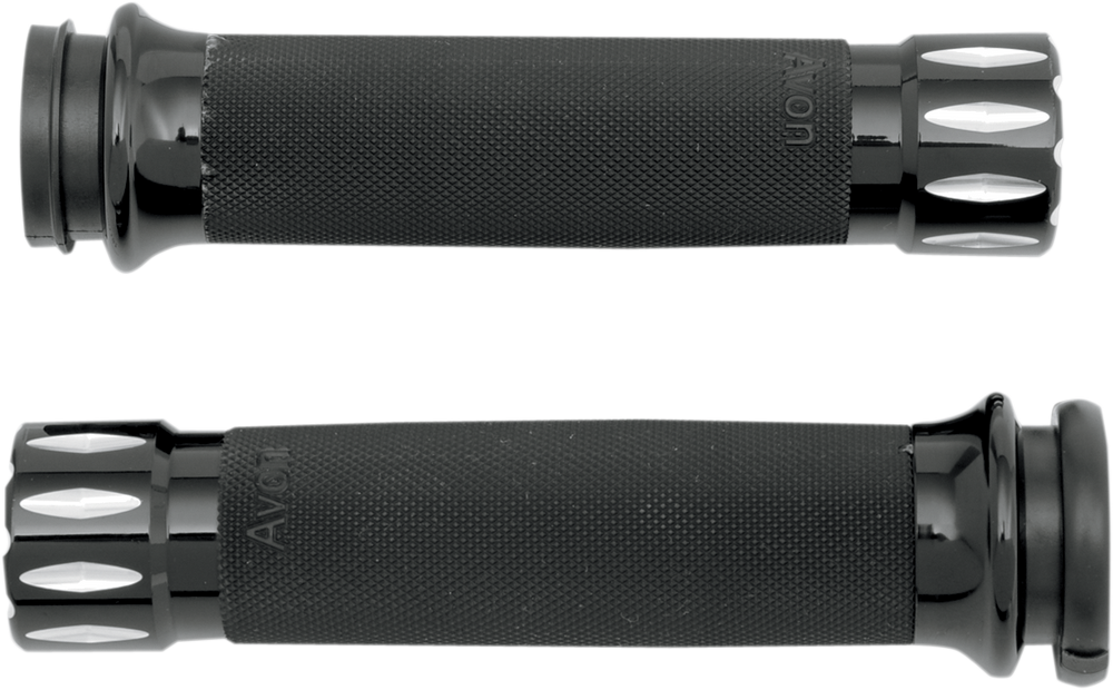 AVON GRIPS Grips - Rival Custom - TBW - Black CC-86-AN-FL-RIV