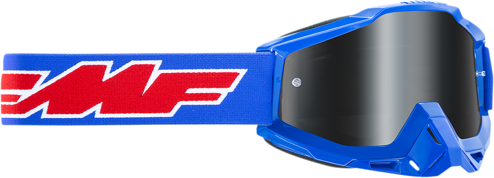 FMF PowerBomb Sand Goggles - Rocket - Blue - Smoke F-50043-00002 2601-2984