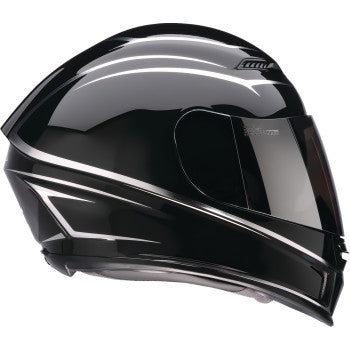 Z1R Jackal Helmet - Foil - Black/Silver - Large 0101-18413