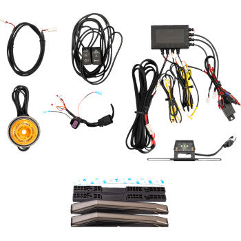 RAVEK Turn Signal Kit - White Running Light - Yamaha Viking  69-3000