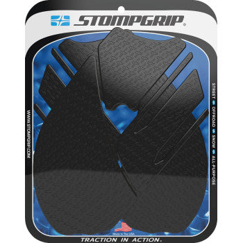 STOMPGRIP Traction Pad Tank Grips - Icon - Black - Ninja ZX-14 55-14-0042B