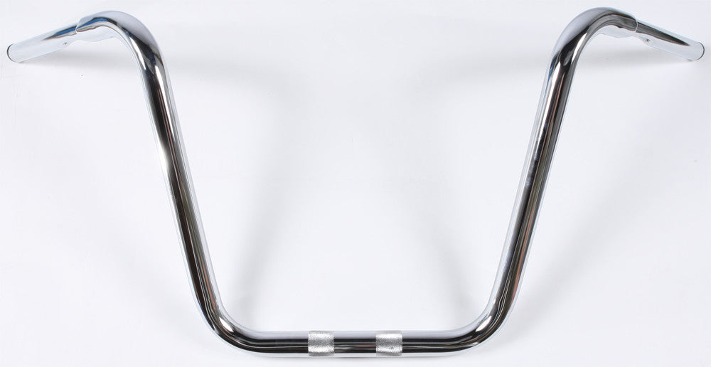 HARDDRIVE Ape Hanger 1-1/4" Chrome 16" 1.25" Thru Clamp - Cable 96434