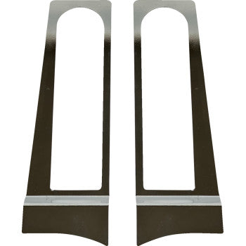 CUSTOM DYNAMICS Fender Support Bolt Covers - Chrome CD-FILL-COV-C