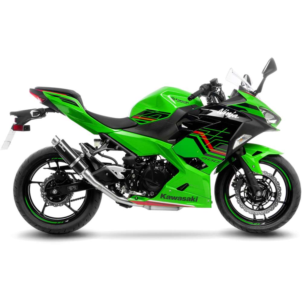 LEOVINCE GP Corsa Muffler Ninja 400/500 2019 - 2025 3389U 1811-3535