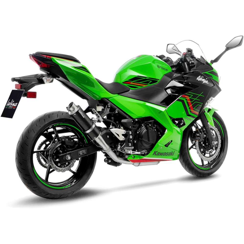 LEOVINCE GP Corsa Muffler Ninja 400/500 2019 - 2025 3389U 1811-3535