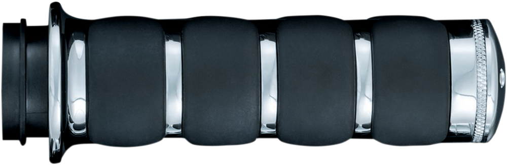 KURYAKYN Grips - ISO® - Chrome 6227