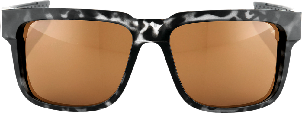 100% Type-S Sunglasses - Black Havana - Bronze 61032-259-73