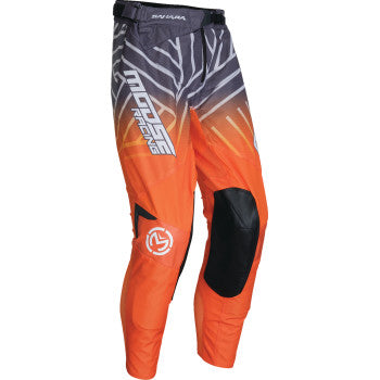 MOOSE RACING Sahara Pants - Gray/Orange - US 36 2901-11448