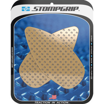 STOMPGRIP Traction Pad Tank Grips - Volcano - Clear - Aprilia 55-10-0181C