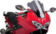 PUIG HI-TECH PARTS Race Windscreen - Dark Smoke - VFR800 7598F